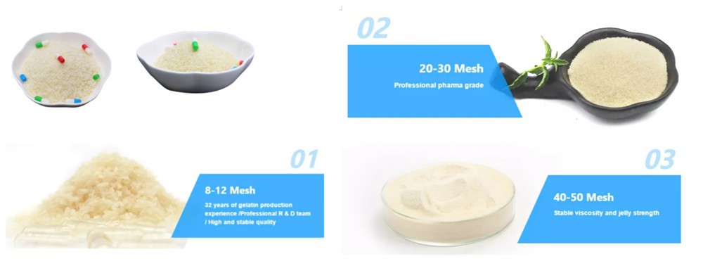 Gelatin for Hard Capsules Production details Gelatin for Hard Capsules Production details